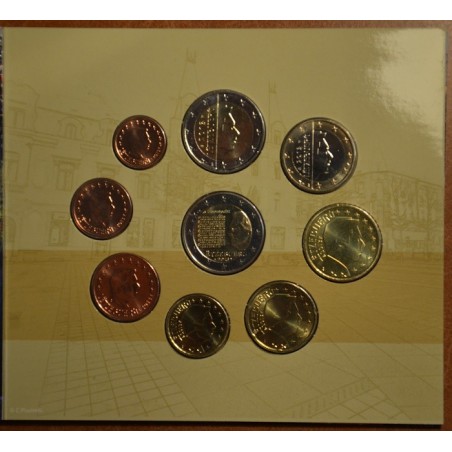 eurocoin eurocoins Luxembourg 2013 set of 9 coins Differdange (BU)