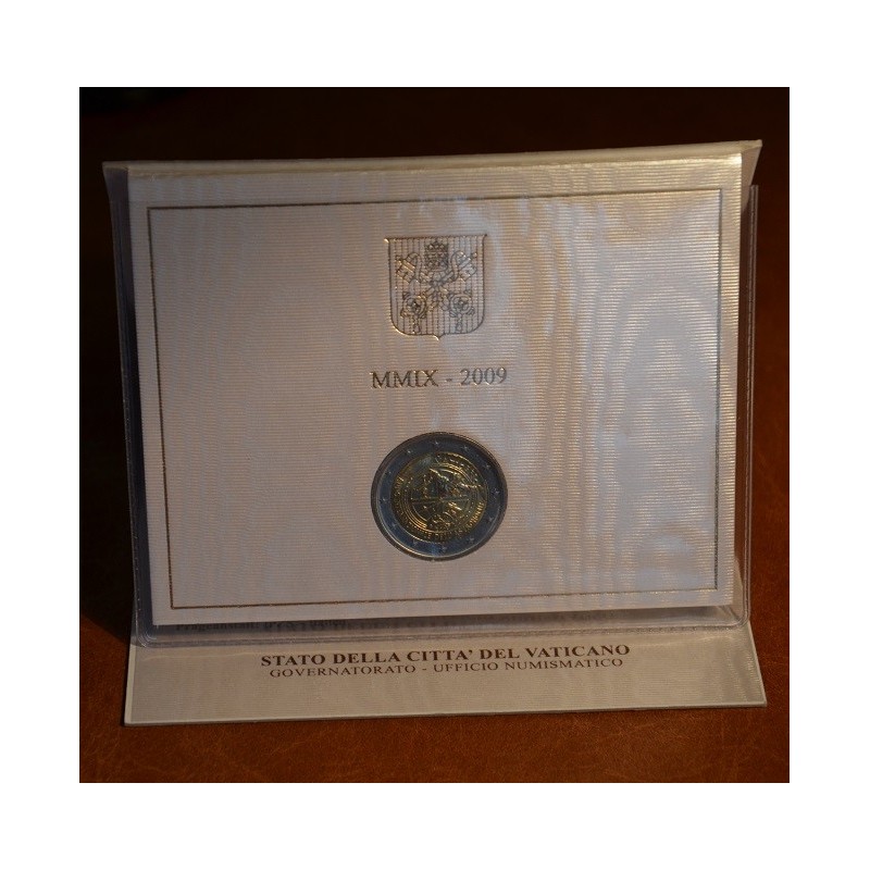 Euromince mince 2 Euro Vatikán 2009 - Medzinárodný rok astronómie (BU)