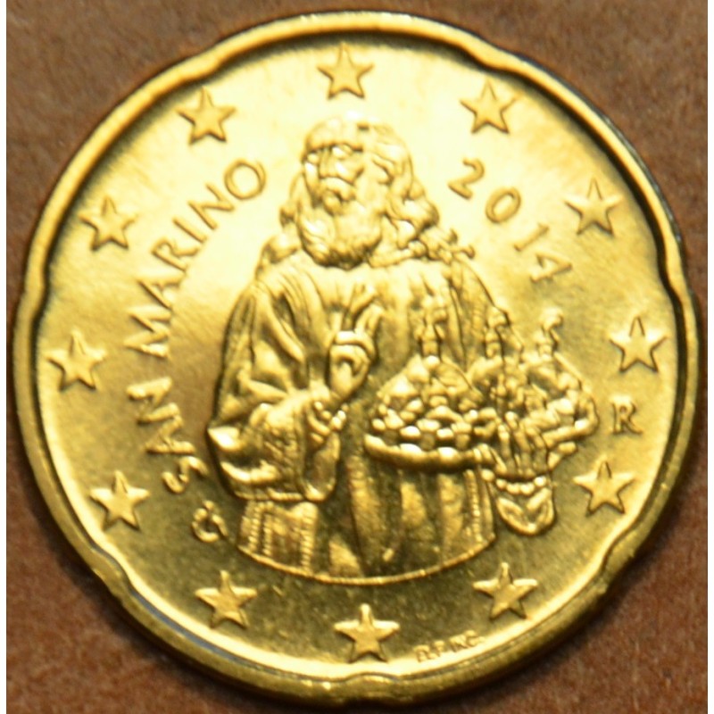 Euromince mince 20 cent San Marino 2014 (UNC)