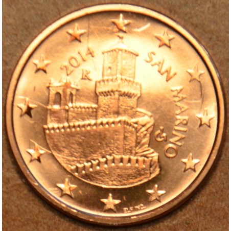 euroerme érme 5 cent San Marino 2014 (UNC)