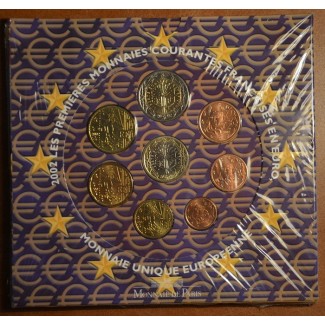 Euromince mince Francúzsko 2002 sada 8 euromincí (BU)