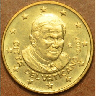eurocoin eurocoins 50 cent Vatican 2007 His Holiness Pope Benedict ...