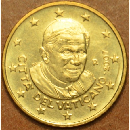 Euromince mince 50 cent Vatikán 2007 Benedikt XVI. (BU)
