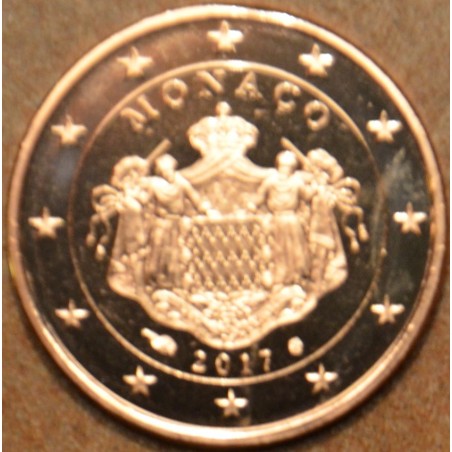 Euromince mince 2 cent Monaco 2017 (BU)