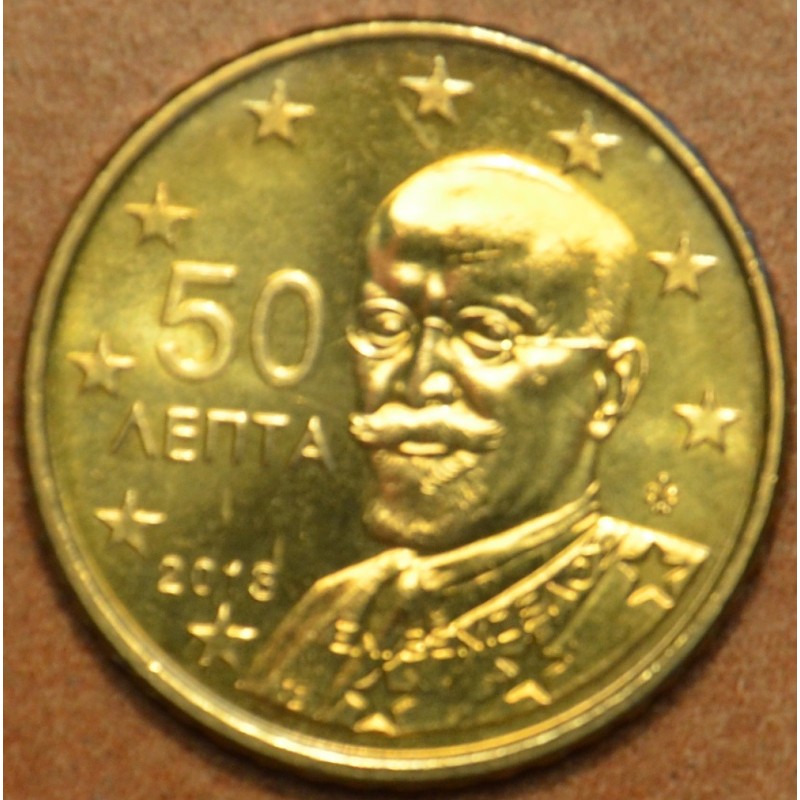 Euromince mince 50 cent Grécko 2013 (UNC)
