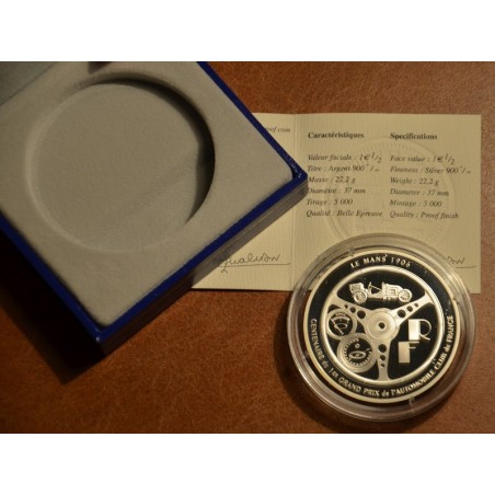 eurocoin eurocoins 1,50 Euro France 2006 Magny Cours (Proof)