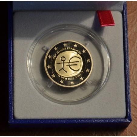 euroerme érme 2 Euro Franciaország 2009 - 10 éves az Európai Monetá...