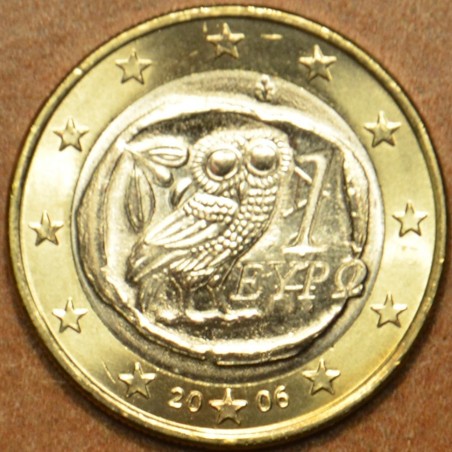 eurocoin eurocoins 1 Euro Greece 2006 (UNC)