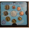 eurocoin eurocoins San Marino 2003 set with 5 Euro Ag coin (BU)