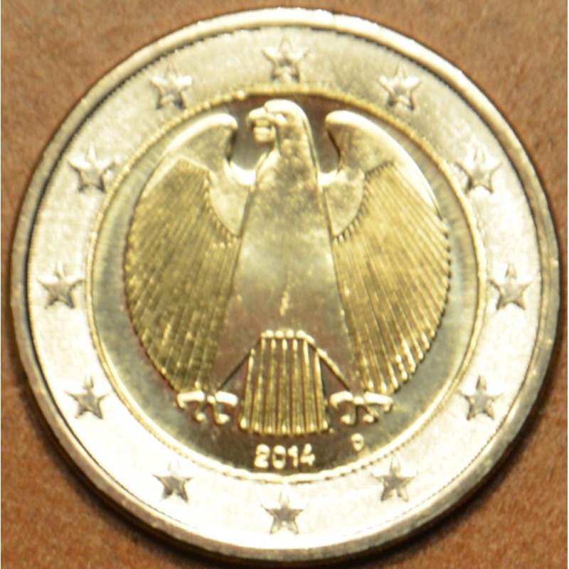 eurocoin eurocoins 2 Euro Germany \\"D\\" 2014 (UNC)