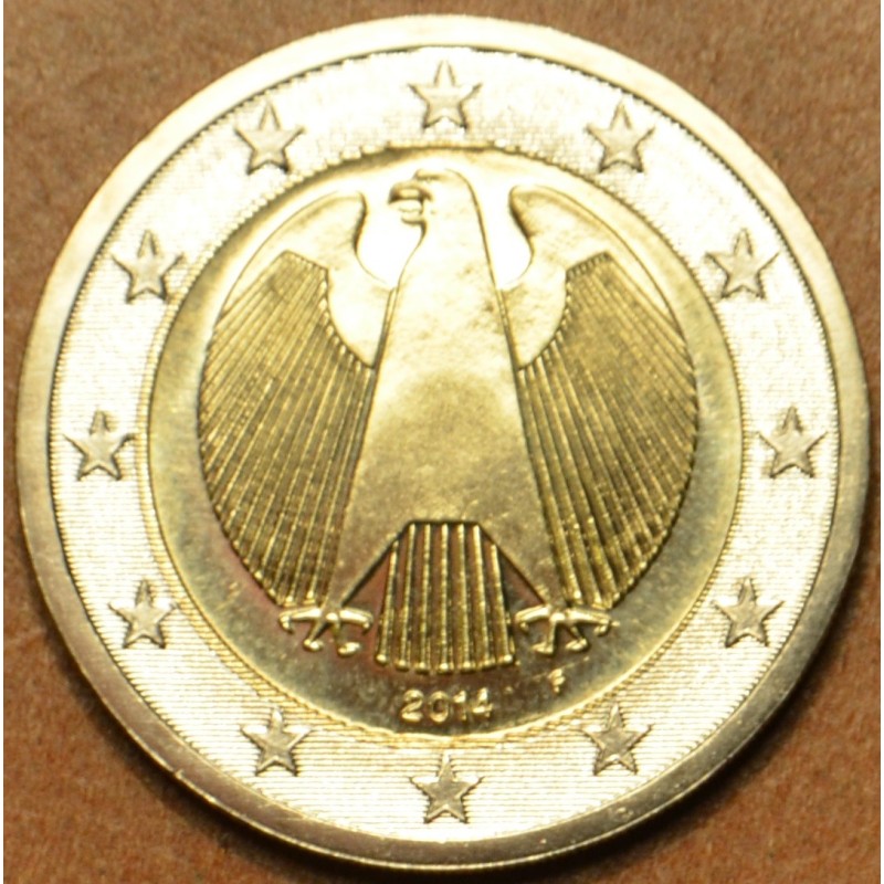 eurocoin eurocoins 2 Euro Germany \\"F\\" 2014 (UNC)