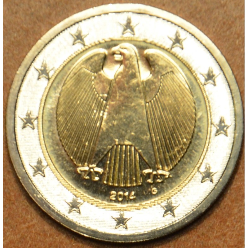 Euromince mince 2 Euro Nemecko \\"G\\" 2014 (UNC)