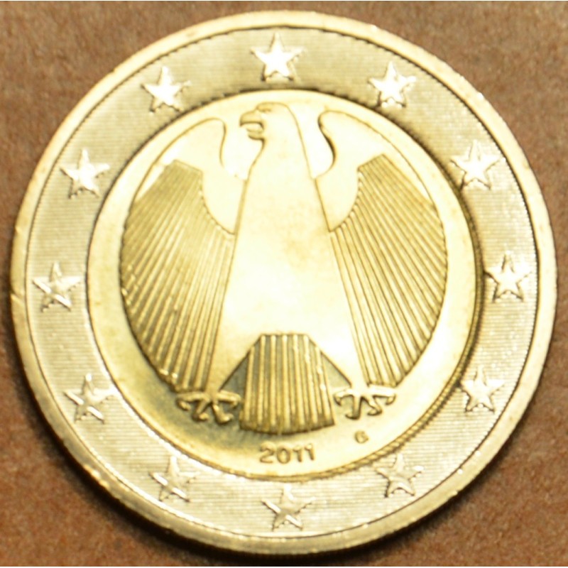 Euromince mince 2 Euro Nemecko \\"G\\" 2011 (UNC)