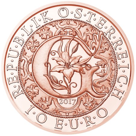 eurocoin eurocoins 10 Euro Austria 2017 Gabriel (UNC)