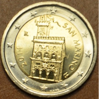 Euromince mince 2 Euro San Marino 2014 - Dom vlády (UNC)