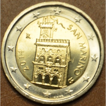 eurocoin eurocoins 2 Euro San Marino 2014 - Government House (UNC)