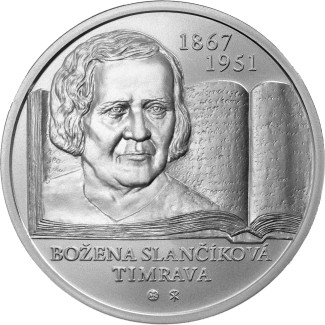 Euromince mince 10 Euro Slovensko 2017 - Božena Slančíková Timrava ...