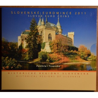 Euromince mince Sada Slovenských mincí 2011 - Historické regióny Sl...