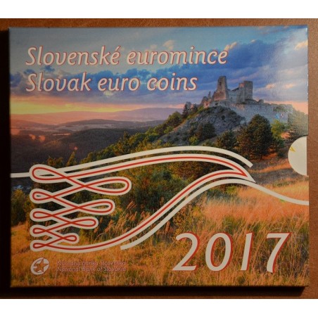 Euromince mince Súbor 8 Slovenských mincí 2017 (BU)