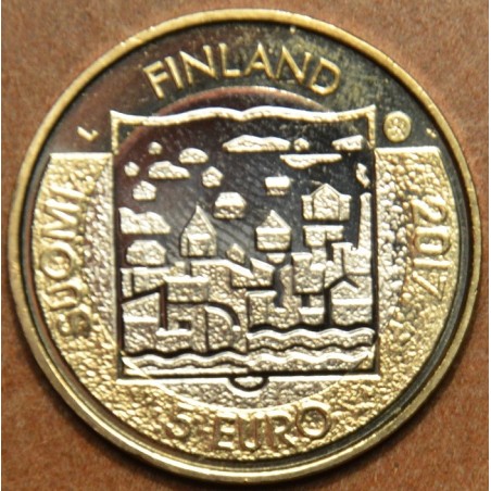 Euromince mince 5 Euro Fínsko 2017 - Juho Kusti Paasikivi (UNC)