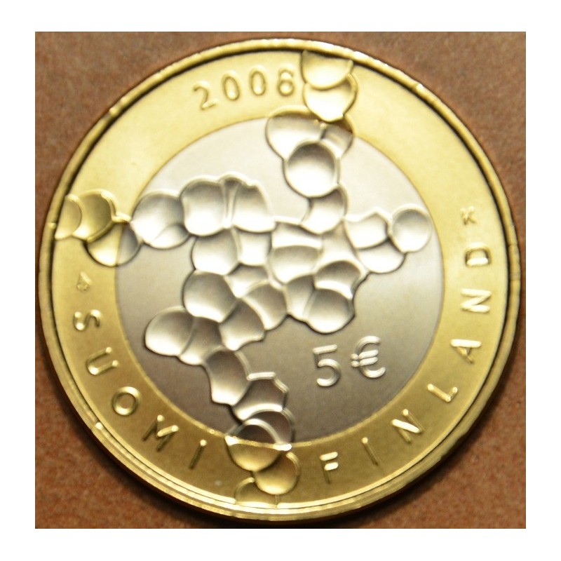 Euromince mince 5 Euro Fínsko 2008 - Fínska Akadémia a technická un...