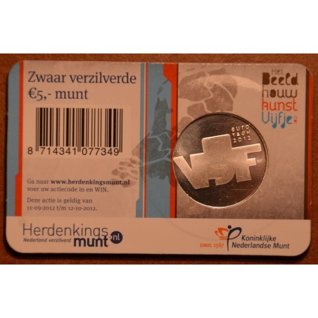 euroerme érme 5 Euro Hollandia 2012 - Szobrászat (BU kártya)