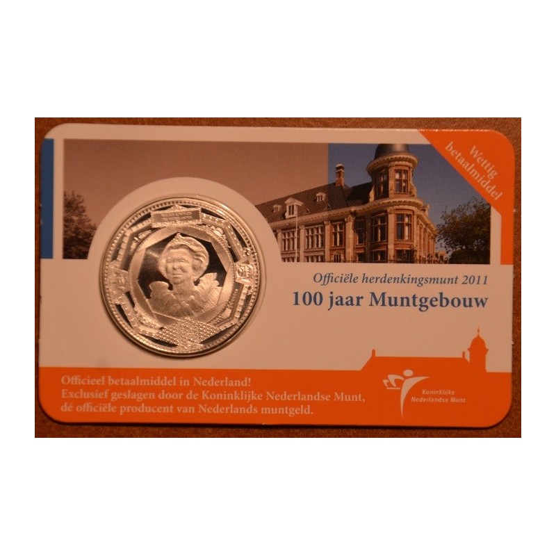 Euromince mince 5 Euro Holandsko 2011 - Mincovňa (BU karta)