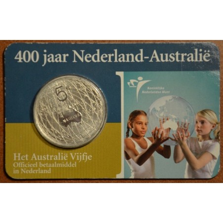 euroerme érme 5 Euro Hollandia 2006 - Ausztrália (BU kártya)