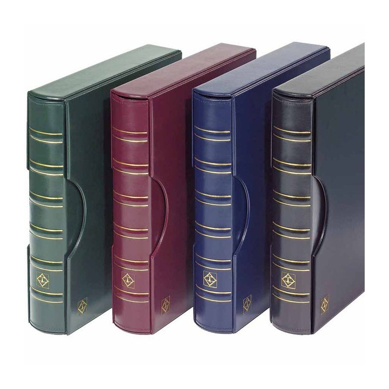 euroerme érme Leuchtturm GRANDE Classic album (piros)