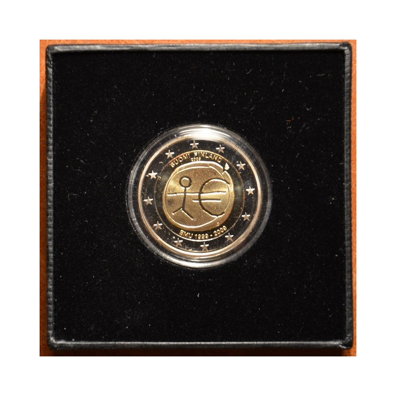 Euromince mince 2 Euro Fínsko 2009 - 10. výročie hospodárskej a men...