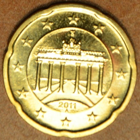 Euromince mince 20 cent Nemecko \\"A\\" 2011 (UNC)