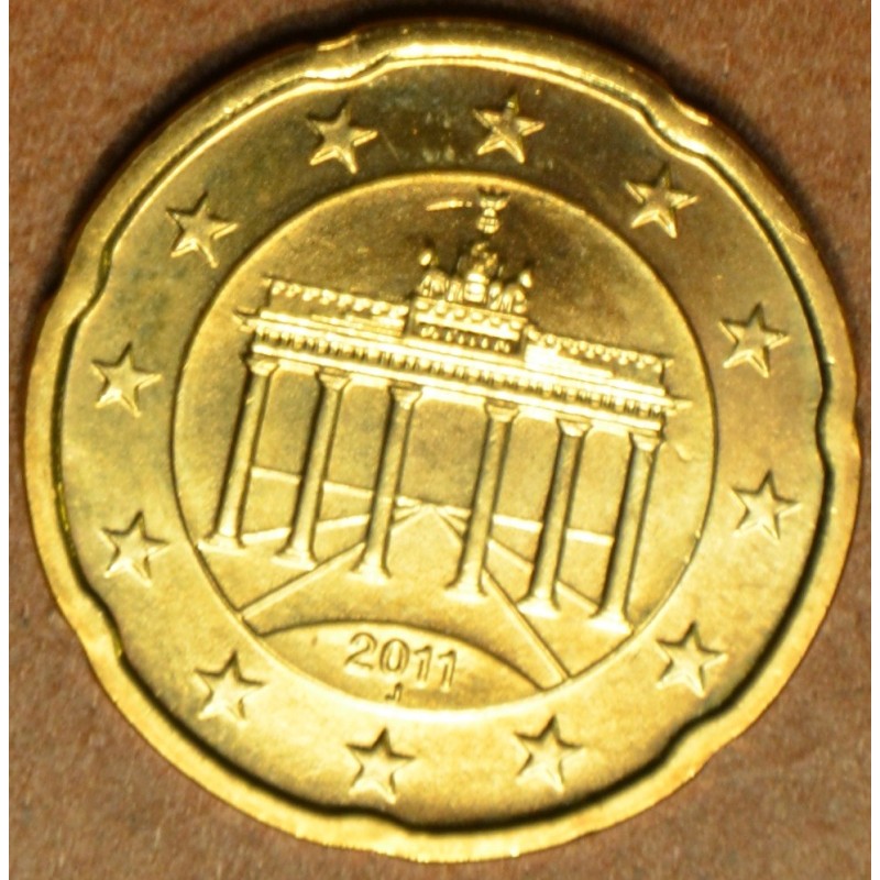 eurocoin eurocoins 20 cent Germany \\"J\\" 2011 (UNC)