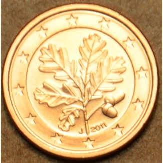 Euromince mince 1 cent Nemecko \\"J\\" 2011 (UNC)