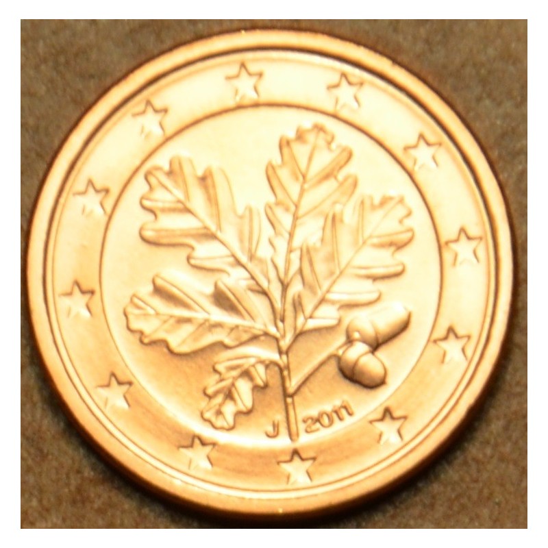 eurocoin eurocoins 1 cent Germany \\"J\\" 2011 (UNC)