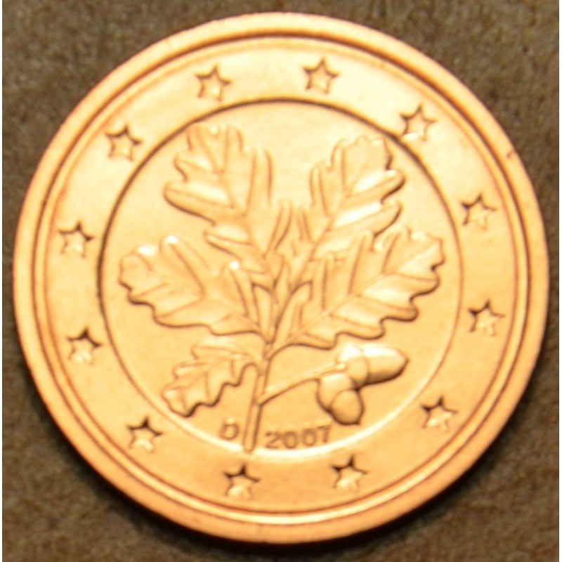 eurocoin eurocoins 2 cent Germany 2007 \\"D\\" (UNC)