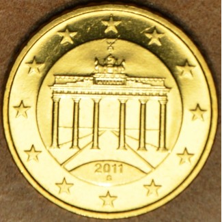 eurocoin eurocoins 50 cent Germany \\"G\\" 2011 (UNC)