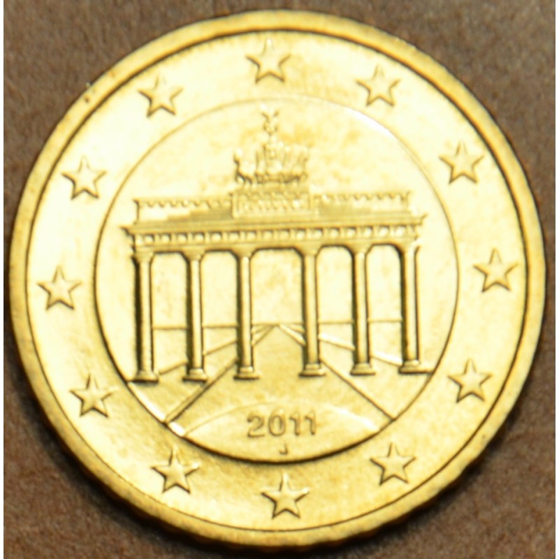 Euromince mince 50 cent Nemecko \\"J\\" 2011 (UNC)