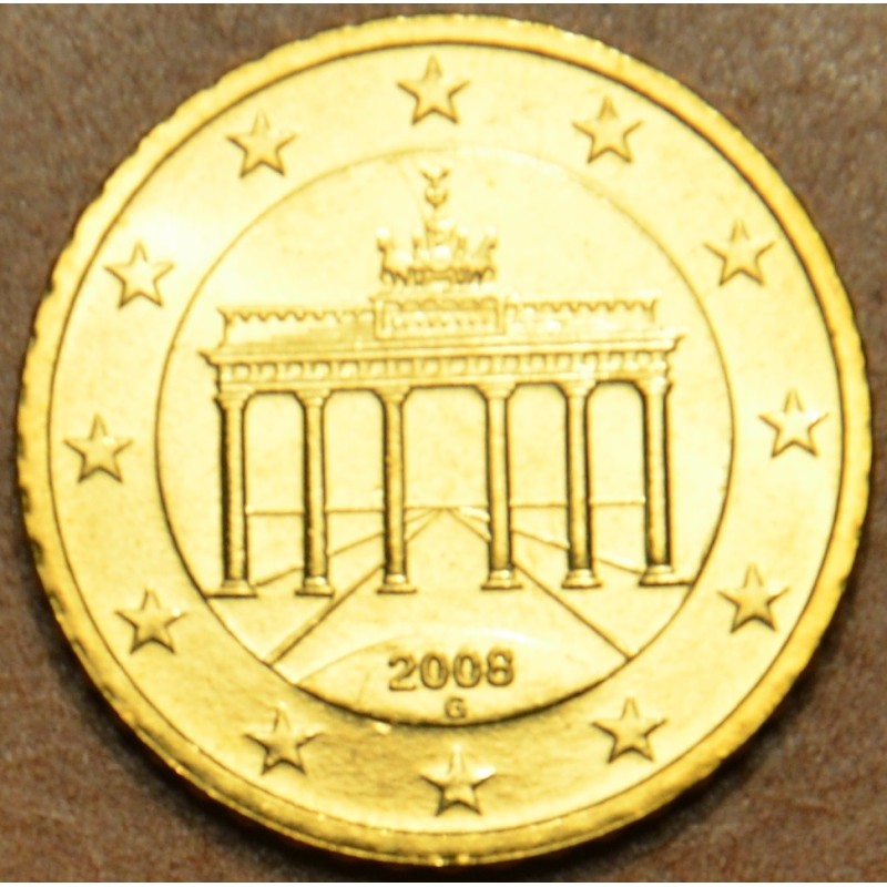 euroerme érme 50 cent Németország \\"G\\" 2008 (UNC)