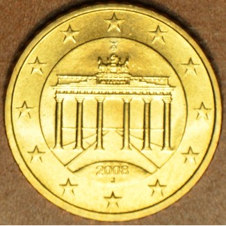 Euromince mince 50 cent Nemecko \\"J\\" 2008 (UNC)