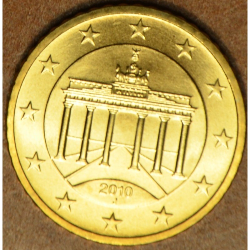 euroerme érme 50 cent Németország \\"J\\" 2010 (UNC)