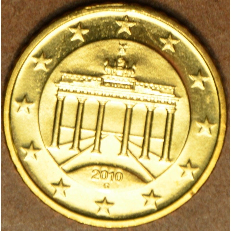 euroerme érme 50 cent Németország \\"G\\" 2010 (UNC)