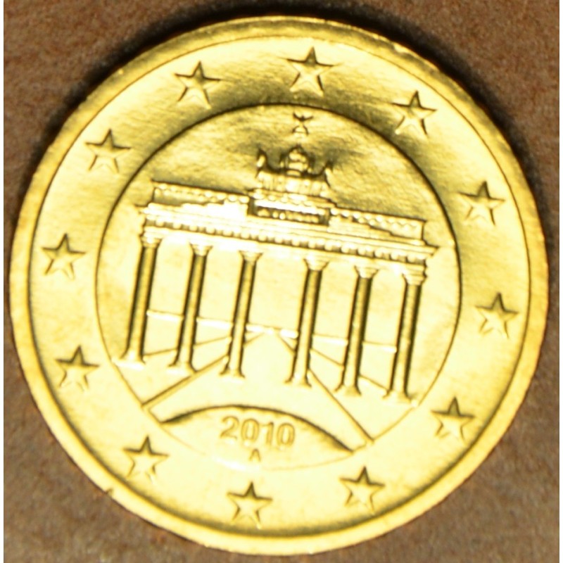 eurocoin eurocoins 50 cent Germany \\"A\\" 2010 (UNC)