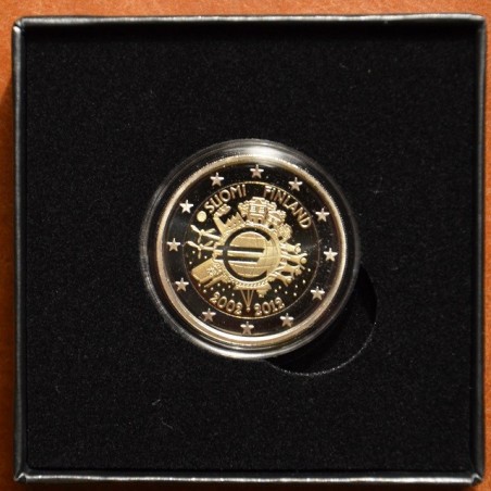 Euromince mince 2 Euro Fínsko 2012 - 10. výročia vzniku Eura (Proof)