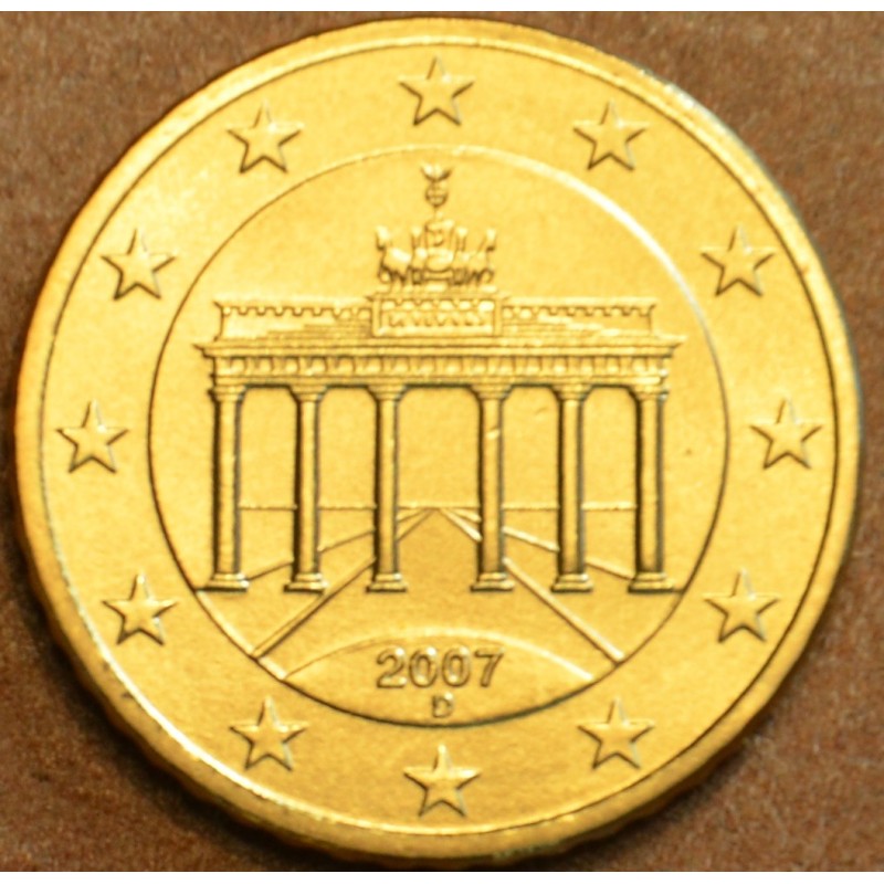 Euromince mince 50 cent Nemecko \\"D\\" 2007 (UNC)