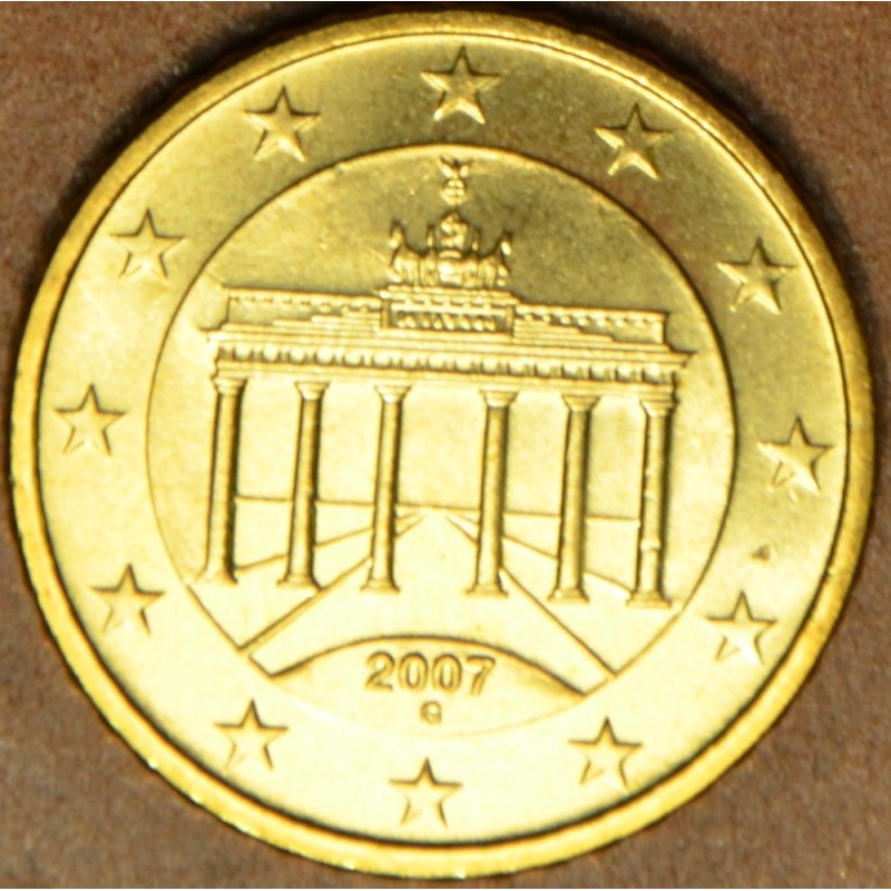 Euromince mince 10 cent Nemecko \\"G\\" 2007 (UNC)