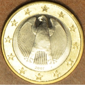 Euromince mince 1 Euro Nemecko \\"J\\" 2007 (UNC)