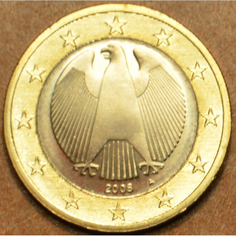 eurocoin eurocoins 1 Euro Germany \\"A\\" 2008 (UNC)