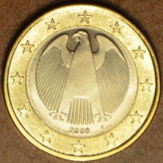 eurocoin eurocoins 1 Euro Germany \\"F\\" 2008 (UNC)