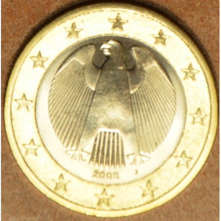 Euromince mince 1 Euro Nemecko \\"J\\" 2008 (UNC)