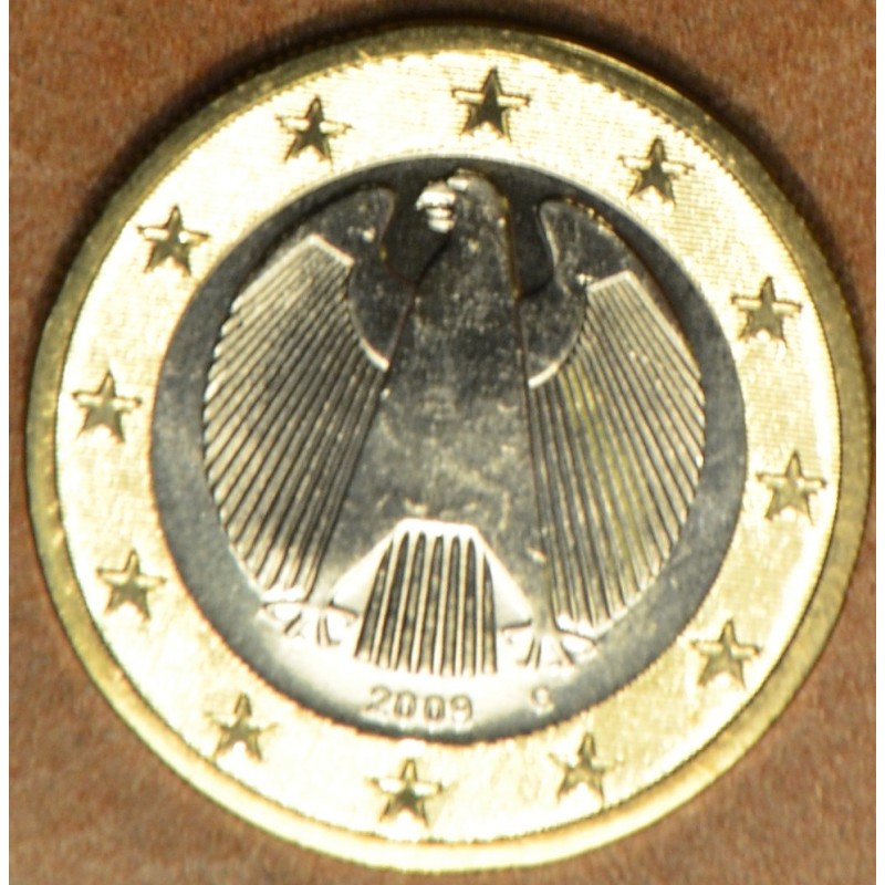 Euromince mince 1 Euro Nemecko \\"G\\" 2009 (UNC)